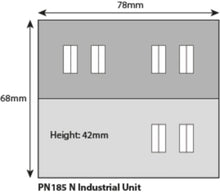 Load image into Gallery viewer, Industrial Unit - N Gauge - PN185 by Metcalfe

