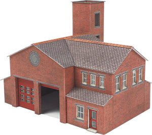 Fire Station - N Gauge - PN189 by Metcalfe