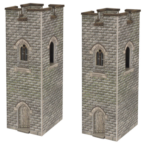 PN192 N Scale Watch Towers