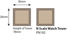Watch Towers      - N Gauge - PN192