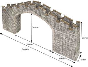 CASTLE BRIDGE - N Gauge - PN196