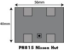 Nissen Hut      - N Gauge - PN815