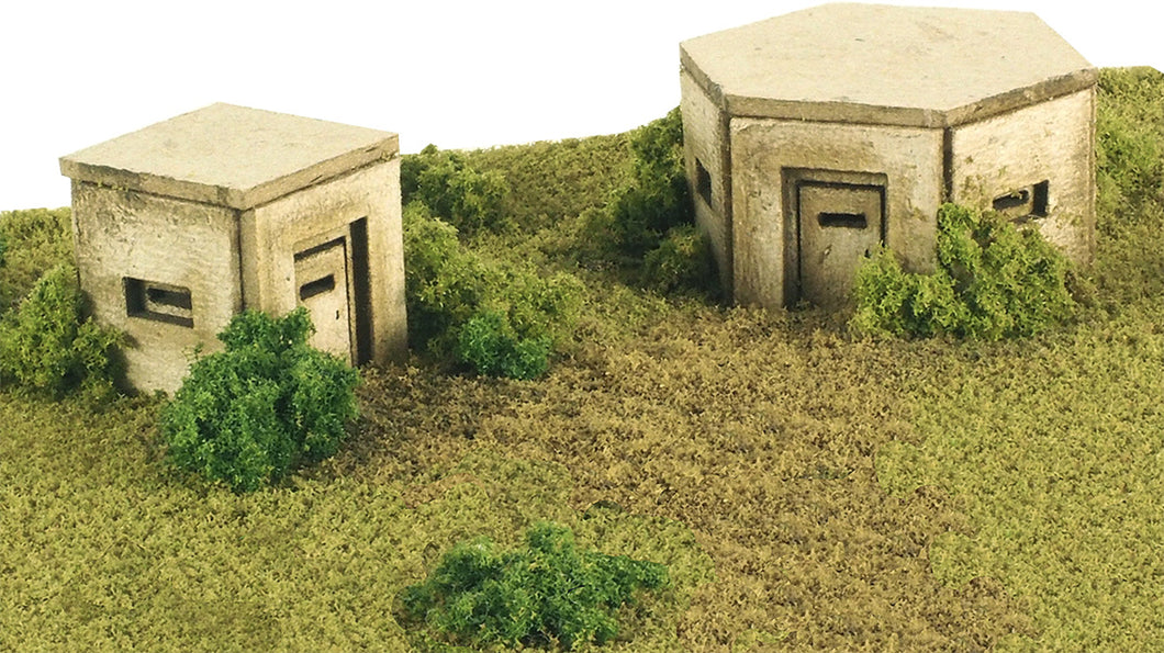 PN820 N Scale Type 22 & Type 26 Pillbox