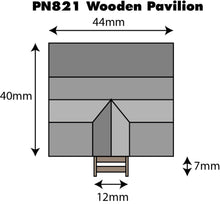 Load image into Gallery viewer, Wooden Pavilion - N Gauge - PN821 by Metcalfe
