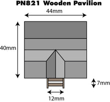 Load image into Gallery viewer, Wooden Pavilion      - N Gauge - PN821

