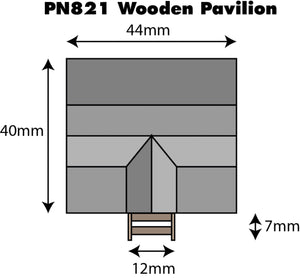 Wooden Pavilion      - N Gauge - PN821