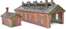 Load image into Gallery viewer, PN913 N Scale Double Track Engine Shed
