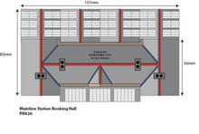 Load image into Gallery viewer, Mainline Station Booking Hall    - N Gauge - PN920

