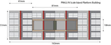 Load image into Gallery viewer, Island Platform Building - N Gauge - PN922 by Metcalfe
