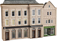 Load image into Gallery viewer, Low Relief Bank &amp; Shop - N Gauge - PN971 by Metcalfe

