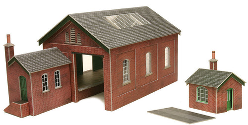 PO232 00/H0 Scale Goods Shed