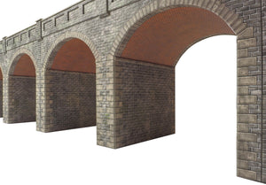 Double Track Stone Viaduct    - OO Gauge - PO241