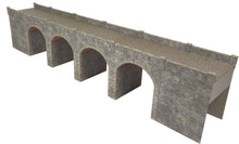 Load image into Gallery viewer, PO241 00/H0 Scale Double Track Stone Viaduct
