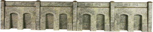 PO245 00/H0 Scale Retaining Wall in Stone