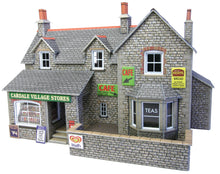 Load image into Gallery viewer, Village Shop &amp; Cafe - OO Gauge - PO254 by Metcalfe
