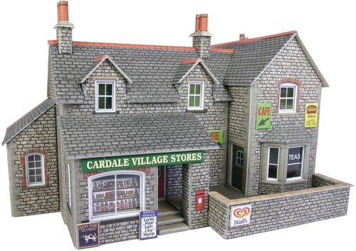 PO254 00/H0 Scale Village Shop & Cafe