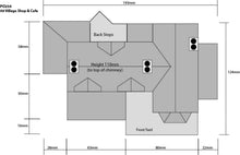 Load image into Gallery viewer, Village Shop &amp; Cafe - OO Gauge - PO254 by Metcalfe
