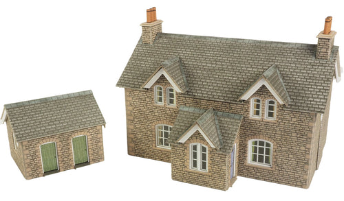 PO255 00/H0 Scale Workers Cottages