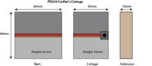 Load image into Gallery viewer, Crofter&#39;s Cottage      - OO Gauge - PO259
