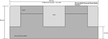 Load image into Gallery viewer, Low Relief Stone Terraced House Backs  - OO Gauge - PO277 by Metcalfe
