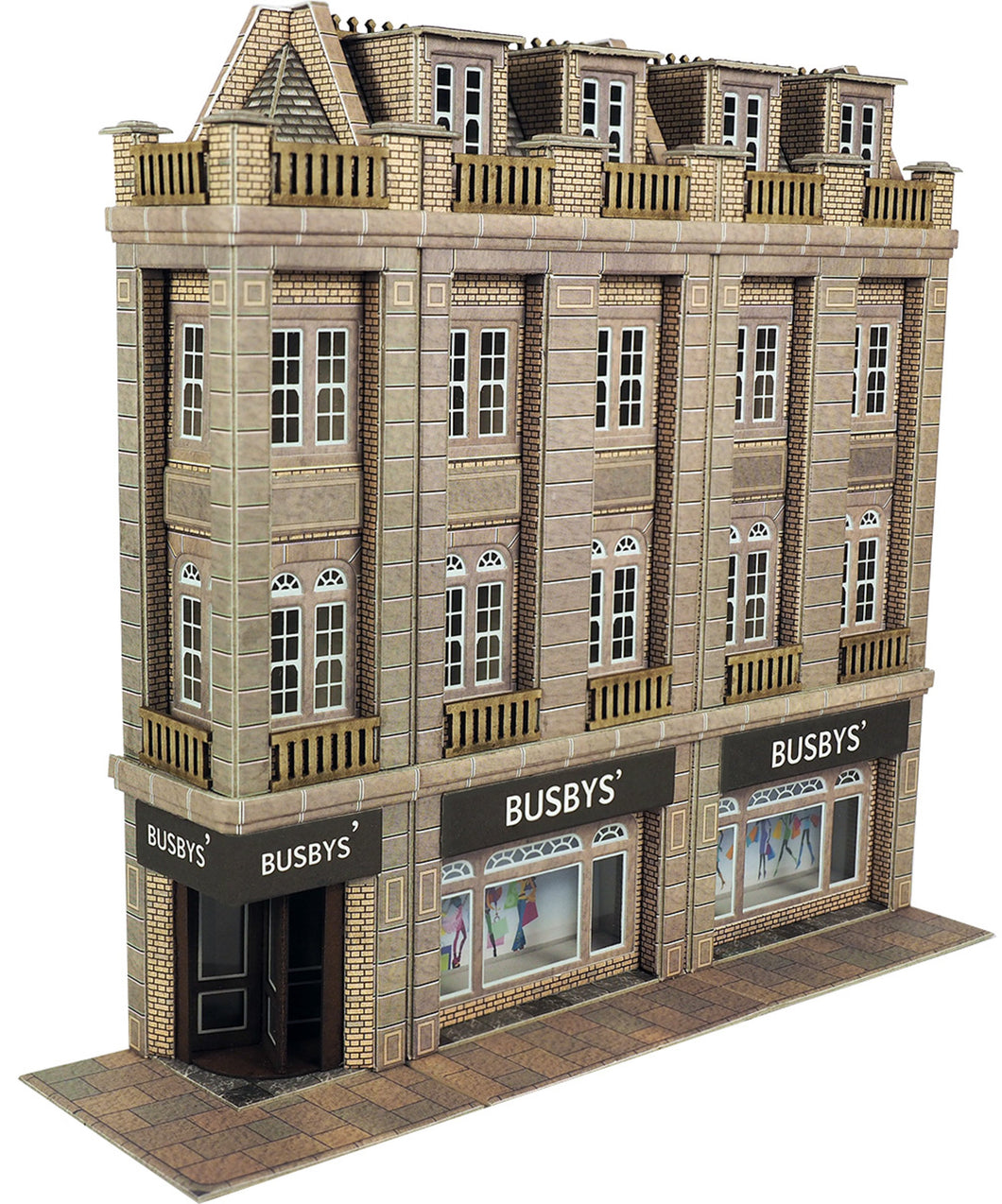 PO279 00/H0 Scale Low Relief Department Store