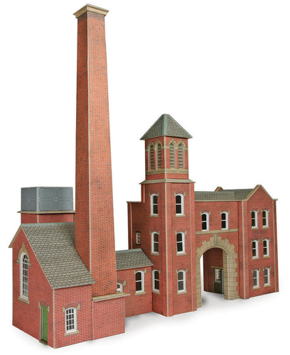 PO284 00/H0 Scale Boilerhouse & Factory Entrance