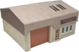 Industrial Unit - OO Gauge - PO285 by Metcalfe