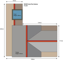 Load image into Gallery viewer, Station - OO Gauge - PO289 by Metcalfe
