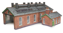 Load image into Gallery viewer, PO313 00/H0 Scale Double Track Engine Shed
