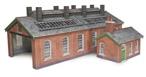 PO313 00/H0 Scale Double Track Engine Shed