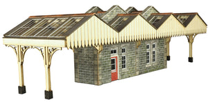 PO322 00/H0 Scale Island Platform Building