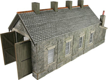 Load image into Gallery viewer, PO332 00/H0 Scale Stone Single Track Engine Shed
