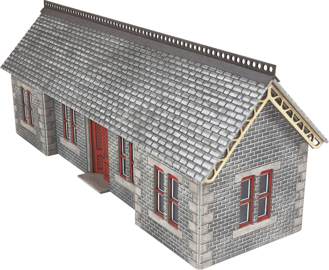 PO334 00/H0 Scale Settle/Carlisle Railway Station Shelter