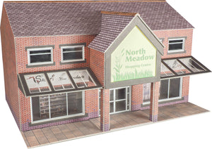 Modern Retail Unit - OO Gauge - PO361