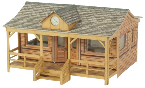 PO410 00/H0 Scale Wooden Pavilion