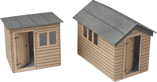 PO512 00/H0 Scale Garden Sheds