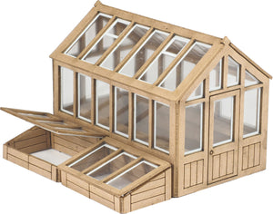 PO514 00/H0 Scale Greenhouse