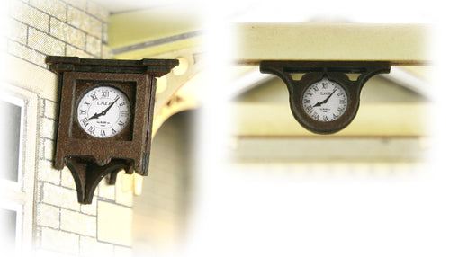 PO515 00/H0 Scale Station Clocks