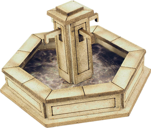 PO522 00/H0 Scale Stone Fountain