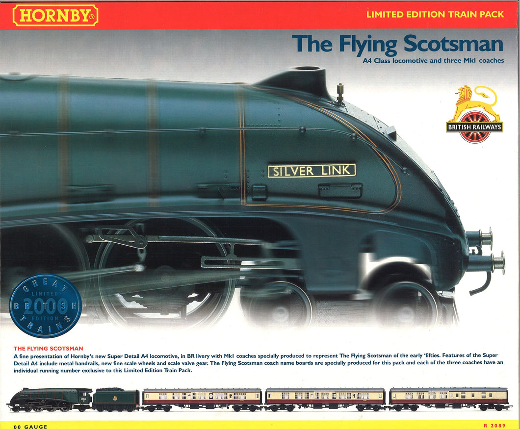 The Flying Scotsman Train Pack- Second hand but perfect condition as new
