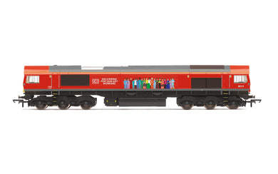DB, Class 66, Co-Co, 66113 'Delivering For Our Key Workers' - Era 11 - R30074 - New For 2021