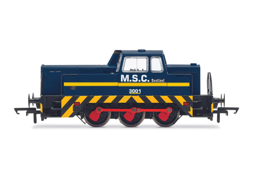 MSC, Sentinel, 0-6-0DH, 3001 - Era 8 - R30084 - New for 2022