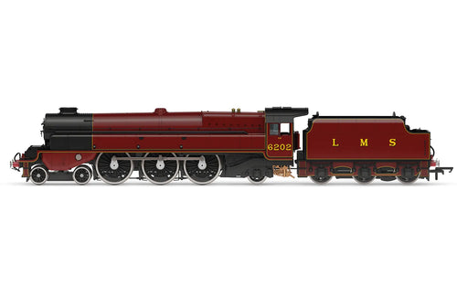 LMS, Princess Royal Class 'The Turbomotive', 4-6-2, 6202 - Era 3