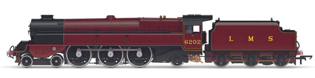 LMS, Princess Royal Class 'The Turbomotive', 4-6-2, 6202 - Era 3 - R30134 - New for 2022 - PRE ORDER