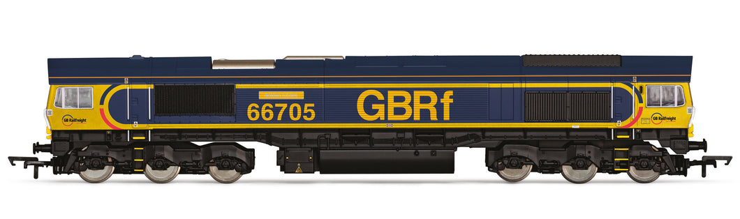 GBRf, Class 66, Co-Co, 66705 'Golden Jubilee' - Era 9