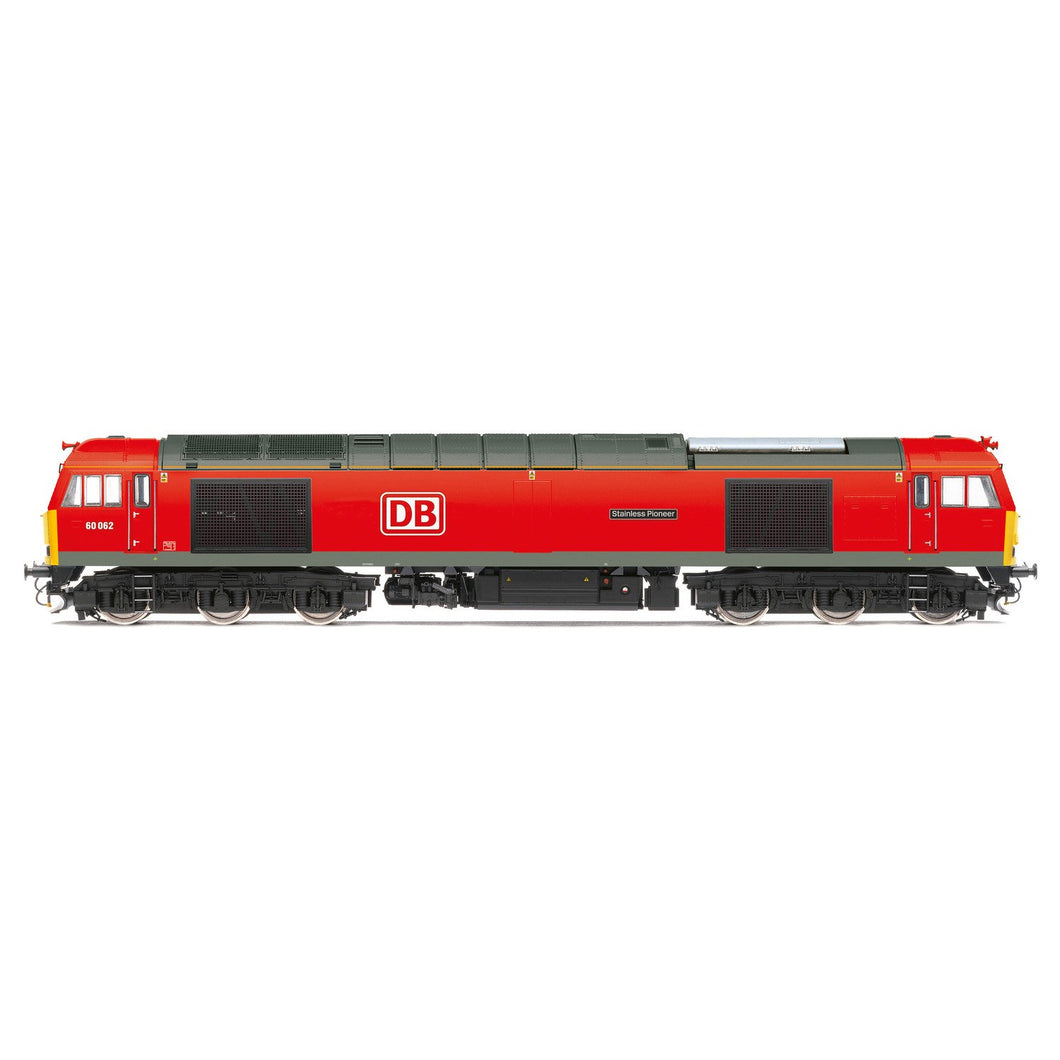 DB Cargo UK, Class 60, Co-Co, 60062 'Stainless Pioneer' - Era 11 - R3885 -PRE ORDER - (from 2020 range)