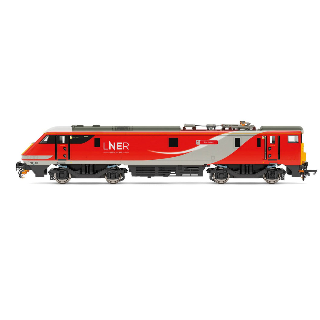 LNER, Class 91, Bo-Bo, 91118 'The Fusiliers' - Era 11 - R3891 -PRE ORDER - (from 2020 range)