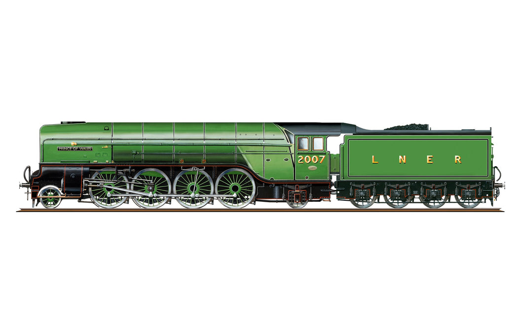 LNER, P2 Class, 2-8-2, 2007 Prince of Wales Foot - Era 11 - R3983 - PRE ORDER - New For 2021 Estimated 01-12-21