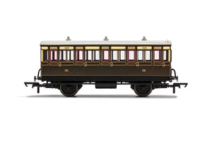 GWR, 4 Wheel Coach, 3rd Class, 1889 - Era 2/3 - R40066 - New For 2021