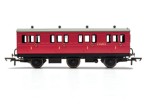 BR, 6 Wheel Coach, 1st Class, Fitted Lights, E41373 - Era 4 - R40123 -  New For 2021